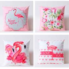 Almofada kit com Flamingos