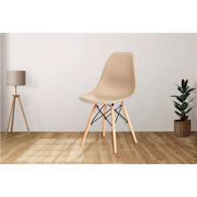 Cadeira Charles Eames Eiffel - Nude