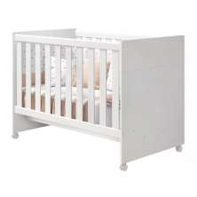 Berço Mini Cama Katatau Branco Brilho - Reller Móveis