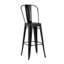 Banqueta Iron Preta 118 cm