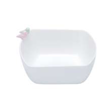 Bowl Pássaro Branco 8x15x16,5 cm