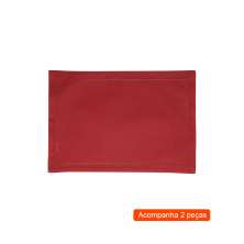 Jogo Americano  Servivit Vermelho 45x33 cm