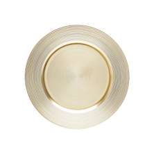 Sousplat Midas l Dourado 2x33x33 cm