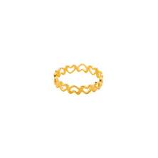 Conjunto de Anéis para Guardanapos Form I Dourado