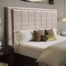 Cabeceira Opala Cama Box Casal 140cm Linho Capuccino - SSX Multicoisas
