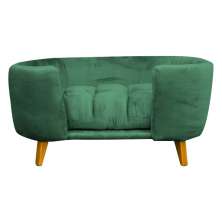 Cama Pet Poltrona Hannah Luxo Suede Verde - SSX Multicoisas