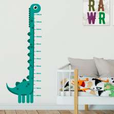 Adesivo de Parede Infantil Dino Azul Azul