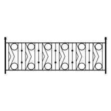 Adesivo de Parede para Quarto Old Gate Preto 140 cm
