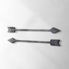 Objeto Decorativo Flechas Preto