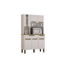 Arrmário Cozinha 6 Portas Turim Salleto Branco