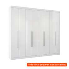 [OUTLET] Guarda-Roupa Casal Havana VIP 8PT 4GV Branco
