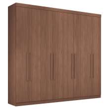 Guarda Roupa Casal 8 Portas 4 Gavetas Paris Jatobá