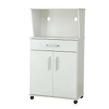 Gabinete de Cozinha Rubi 2 Portas 1 Gaveta Branco
