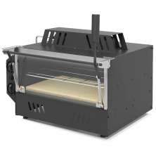 Forno Guilhotina Industrial Inox Saro com Infravermelho a Gás Natural 53x47cm 350ºC
