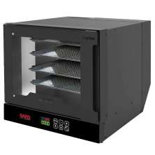 Forno Turbo Industrial Elétrico Saro 70L Painel Digital com 4 Esteiras 220V Preto