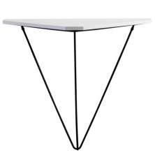 Prateleira com Suporte Aramado Floreira Triangular Tri Grafite