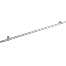 Barra De Utensílios Suporte De Cozinha Redondo Em Aço Inox Com 75cm
