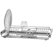 Escorredor de Embutir 57x26cm com Bandeja e Corrediças Desli