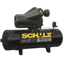 Compressor Schulz Audaz Mcsv 20 150 Litros Ic-tech 175lbs Trifásico