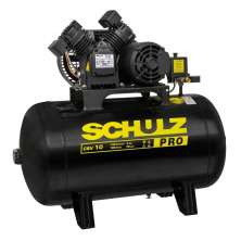 Compressor Schulz CSV 10 Pro 100 Litros 140 Libras 2 cv Monofásico