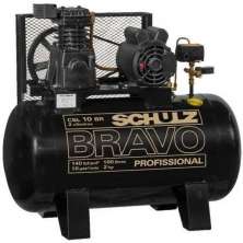 Compressor Schulz Csl 10 Bravo 100 Lts 140 Lbs 2cv Trifásico