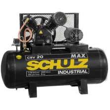 Compressor Schulz Csv 20 Max 200 Litros 175 Libras 5 Cv Mono