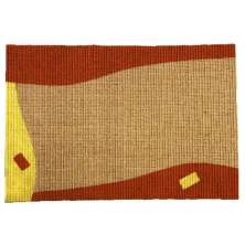 Capacho Pintado 40x60 cm Mel Claro 140991 Apaeb