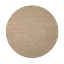 Tapete Natural Redondo Sisal (150x150cm) Kapa