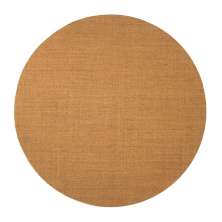 Tapete Natural Redondo Sisal (150x150cm) Mesclado