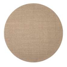 Tapete Natural Redondo Sisal (250x250cm) Kapa