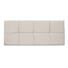Painel Cabeceira Casal 1,40cm Bege