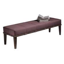 Banco Livia Rosa e Imbuia 140 cm