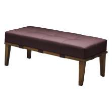 Banco Livia Rosa e Mel 100 cm