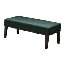 Banco Livia Verde e Imbuia 100 cm