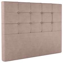 Cabeceira Casal 138 cm Berlin Veludo Rose Soon