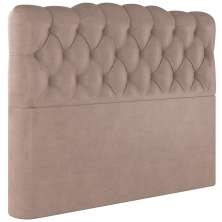 Cabeceira Casal 138 cm Milan Veludo Rose Soon