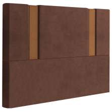 Cabeceira Casal 138 cm Veron Veludo Terracota Soon