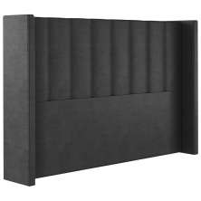 Cabeceira Queen 158 cm Barcell Veludo Preto Soon