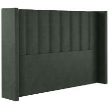 Cabeceira Queen 158 cm Barcell Veludo Verde Soon