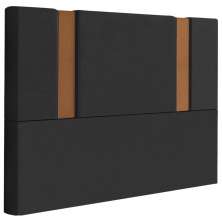 Cabeceira Queen 158 cm Veron Veludo Preto Soon
