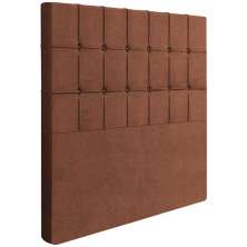 Cabeceira Solteiro 88 cm Lots Veludo Terracota Soon