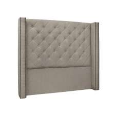 Cabeceira Solteiro 90 cm Vicenza Linho Rustico Areia - SSX Multicoisas