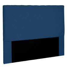 Cabeceira King Esmeralda Suede Azul