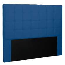 Cabeceira King Verona Suede Azul