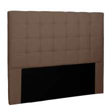 Cabeceira King Verona Suede Caramelo