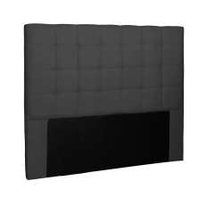 Cabeceira King Verona Suede Preta