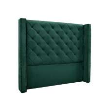 Cabeceira King Vicenza Veludo Verde