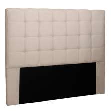 Cabeceira Queen Verona Suede Bege