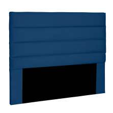 Cabeceira Solteiro La Italiana Suede Azul