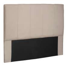Cabeceira Solteiro Ravenna Suede Bege